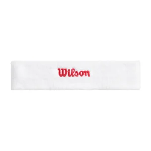 Bandeau Éponge Wilson OS Blanc/Rouge