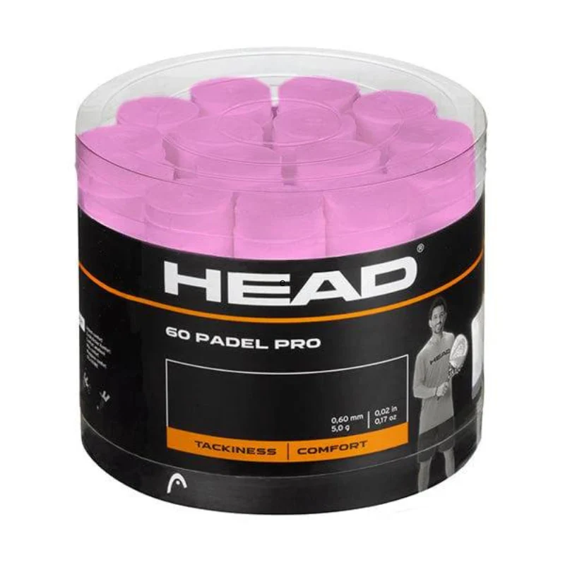 Boite de 60 surgrips Head Padel Pro Rose