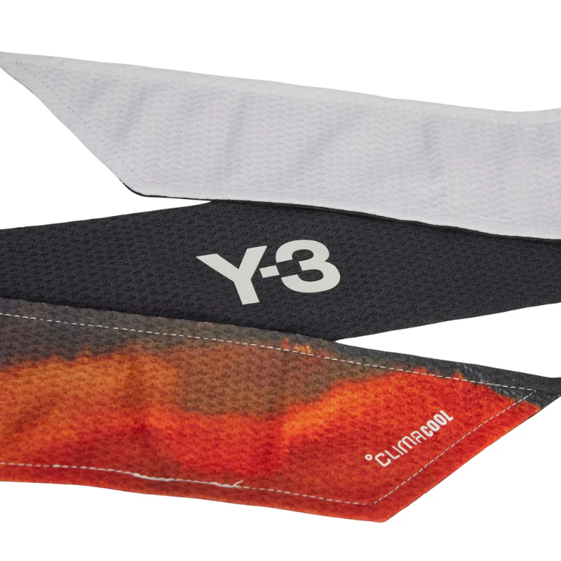 Bandeau Adidas Y-3 Noir/Gris – Image 5