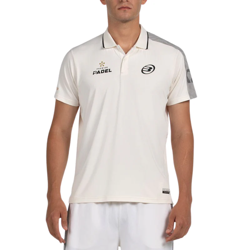 Polo Bullpadel Patron Blanc